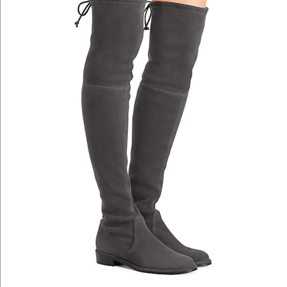 New Stuart Weitzman lowland with leather and dark color(Size: 6.5 US) - Picture 2 of 7